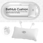 Подушки для ванны, Нескользящие, спа-подушка для ванны, с присосками, для поддержки головы и шеи, подушка для ванны