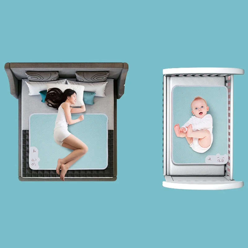 Детские подгузники удобные мягкие пеленальные коврики многоразовые моющиеся