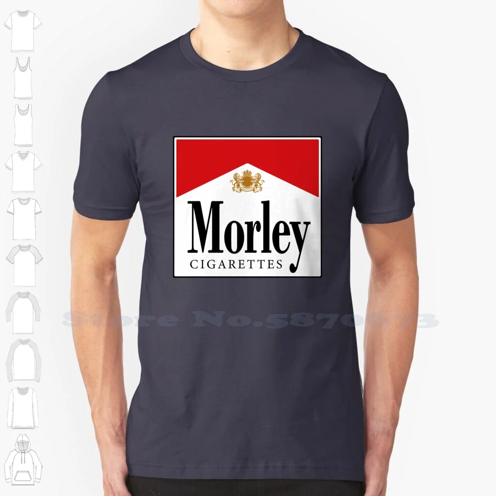 

Morley Cigarettes Custom Веселая женская футболка-художественная фантастика брендовая сигарета телевизионные шоу фильмы бренды видеоигр