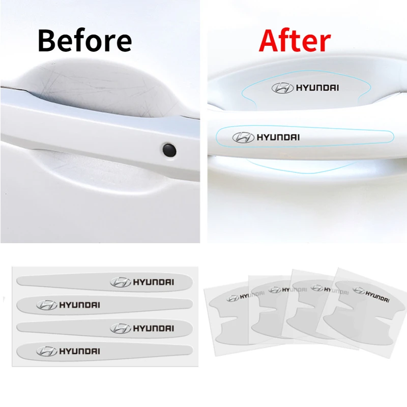 

Стайлинг автомобиля, наклейка на внешнюю дверь с чашей против грязи, наклейка для Hyundai IX35 I40 IX20 Tucson Solaris Sonata Encino Verna Elantra