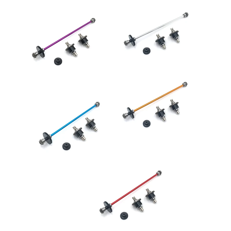 

Central Drive Shaft Differential Reduction Motor Gear Upgrade Accessories for Wltoys 124019 124018 RC Car Parts