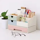 Многофункциональная ПП косметическая коробка для хранения лака для ногтей губная помада коробка для хранения Органайзер для Макияжа Косметический ювелирный чехол ящик рабочий стол Коробка