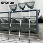 Высококачественная рыболовная сеть 2,1 м, 1,7 м, 1,5 м, рыболовная сеть, складная телескопическая ручка, прочная сетка