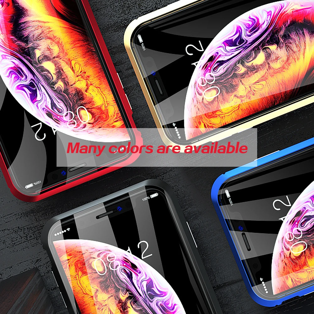 Магнитный металлический чехол для телефона OPPO A3S A5 A5S A7 A7S A9 F7 F9 F11 PRO, чехол для телефона OPPO Realme X C2 3 PRO, лит Рино 6,4