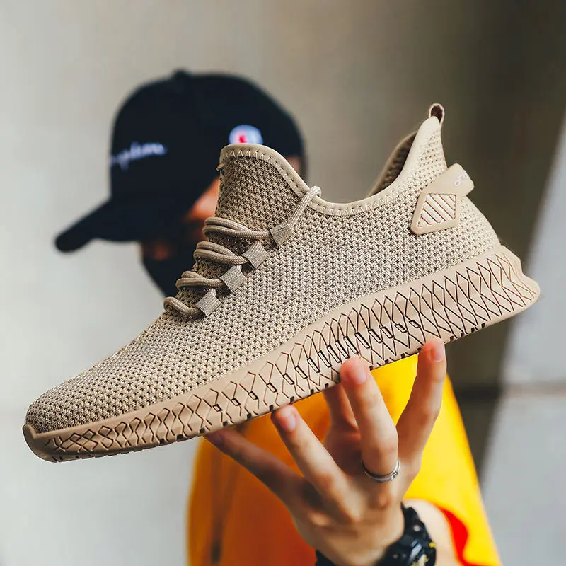 

Men Vulcanized Shoes Sneakers Flat Male Casual Shoes Comfortable Men Footwear Breathable Air Mesh Sport Shoes Zapatos De Hombre