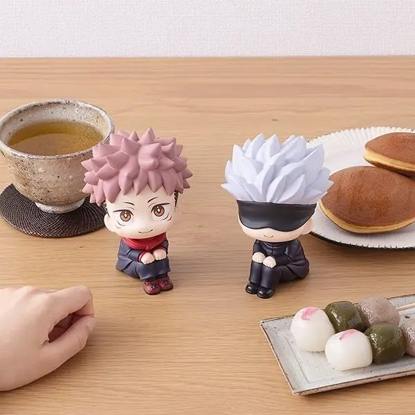 

2pcs Anime Jujutsu Kaisen Figure 10cm Q Version PVC Action Figure Megumi Nobara Satoru Figure Itadori Yuji Gojo Satoru Toys