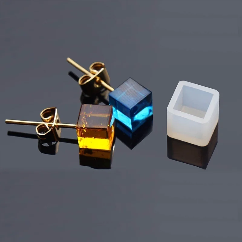 Новая силиконовая форма для ушей DIY изготовления ювелирных изделий Снежинка Луна