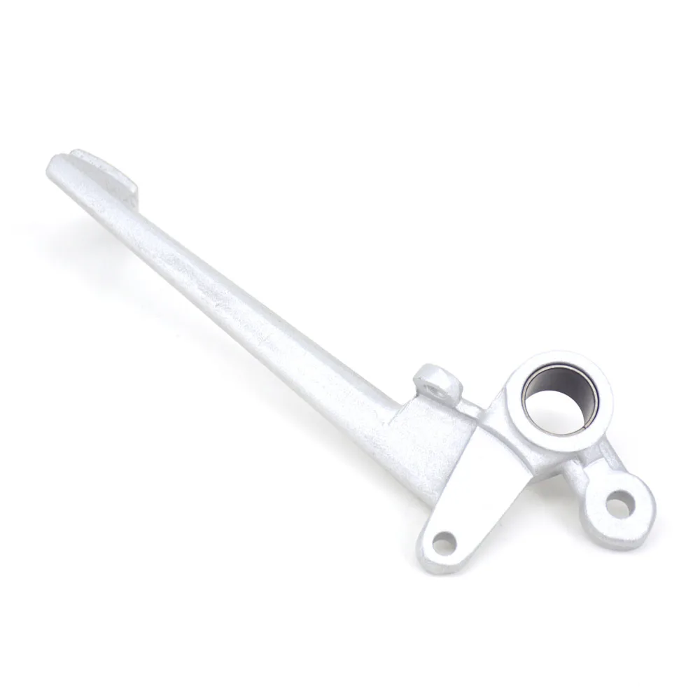 Алюминиевый серебристый черный задний складной тормозной рычаг для мотоцикла