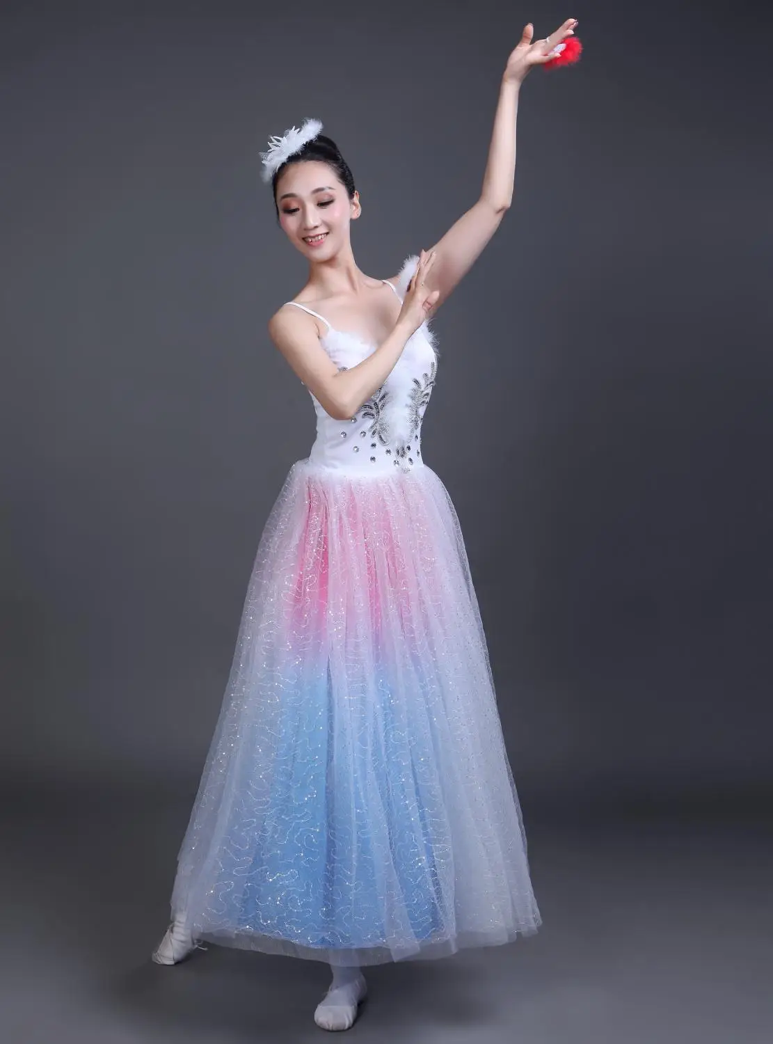 Новинка женское классическое профессиональное длинное балетное лирическое