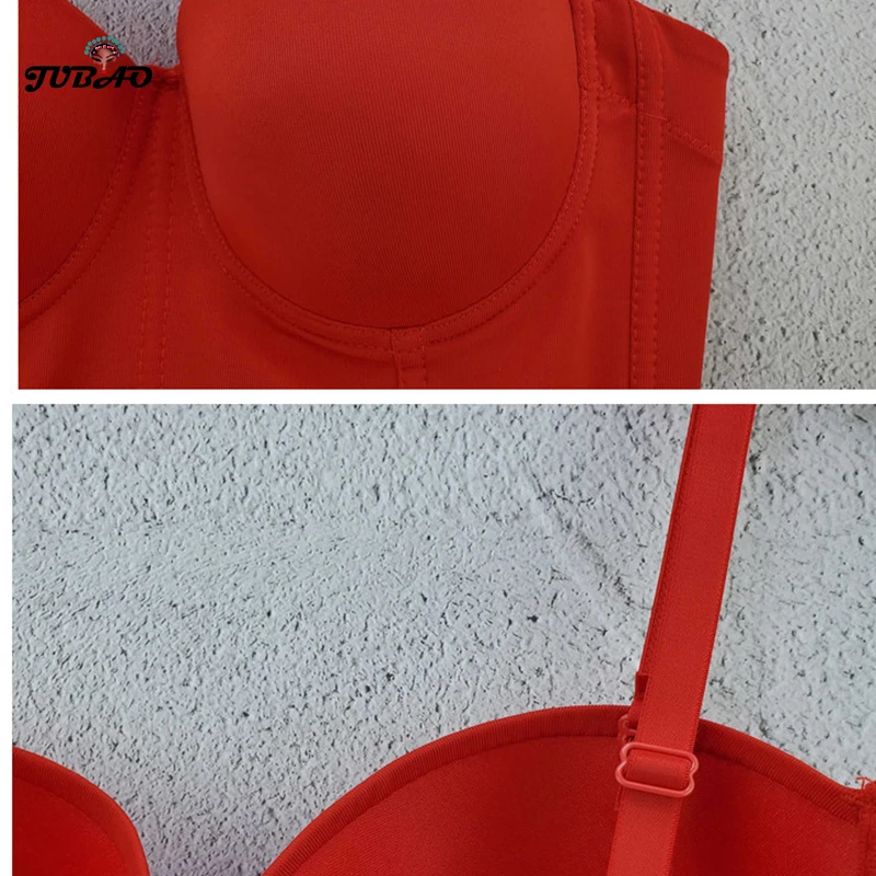 

summer sexy crop top women tank spaghetti strap clothing nude white black red bustier sleeveless fashion club tops rave festival