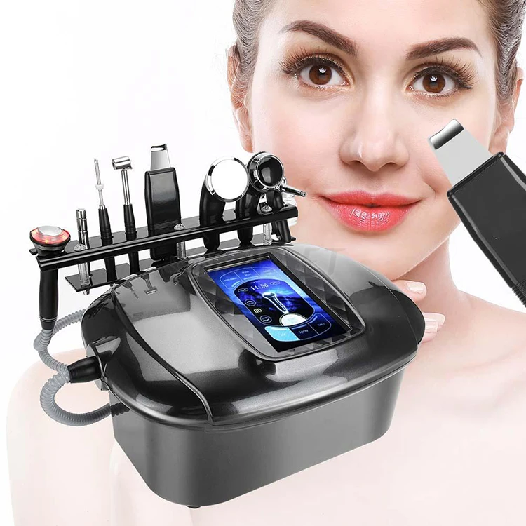 

8 In 1 Hydrafacial Dermabrasion Cold/Hot Hammer Hydra Facial Beauty Machine Water Aqua Peeling