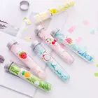 Ароматизированная трубка для мыла, бумажные мыла с металлическим колпачком, мыло для рук, мини мыльная бумага, фруктовое мыло, Цветочная бумага для случайных цветов