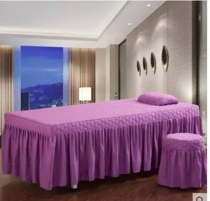 

Однотонное простое покрывало для кровати, для одноместной кровати, для спа-массажа, для физиотерапии, для одноместной кровати с отверстием