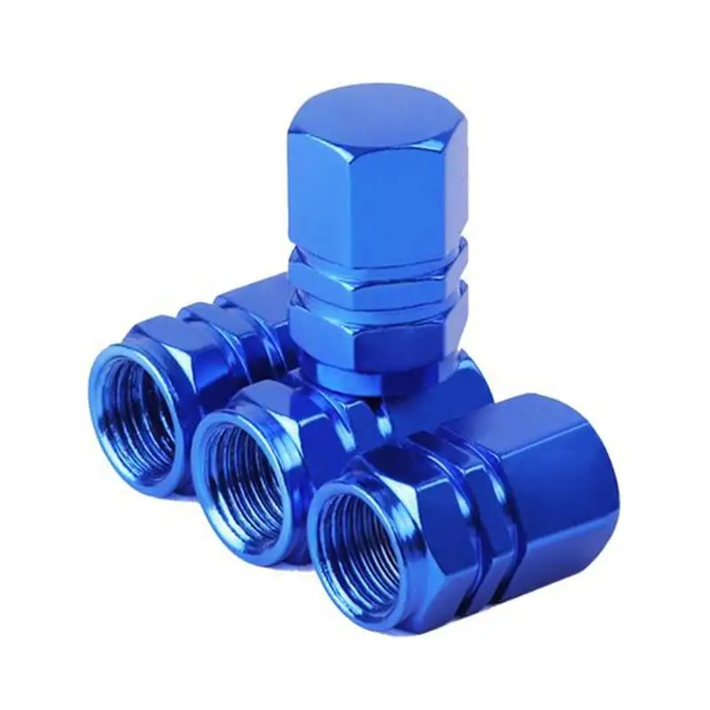 4 шт. алюминиевые колпачки для клапанов автомобильных шин|Стержни и клапана| |