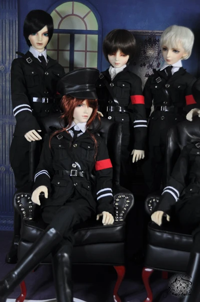 1/4 1/3 BJD кукла Военная униформа Одежда Аксессуары для BJD/SD ID72 сильный дядюшка, не включает в себя куклы, обувь, парик и другие E2593