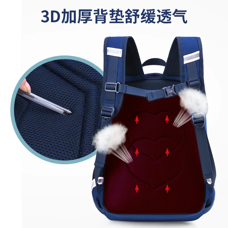 Детские школьные портфели для мальчиков и девочек ортопедические рюкзаки с