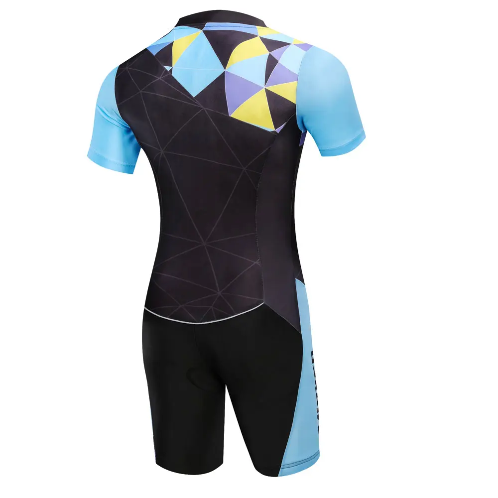 Триатлон Велоспорт Джерси Ropa Ciclismo цельный мужской компрессионный велосипедный