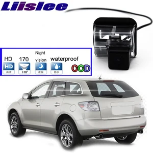 Автомобильная камера заднего вида для Mazda CX-7 CX7 CX 7 2007  2013, PALNTSC, CCD с RCA