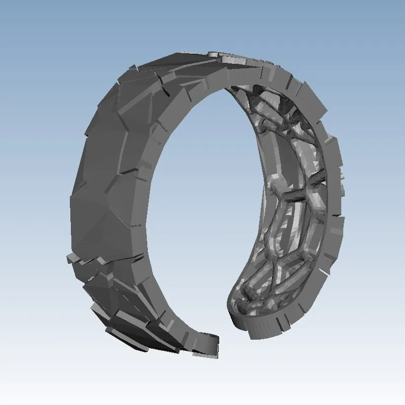 

Bracelet Custom order highqualityhighprecision digital models 3D printing service Creative Jewelry ST503