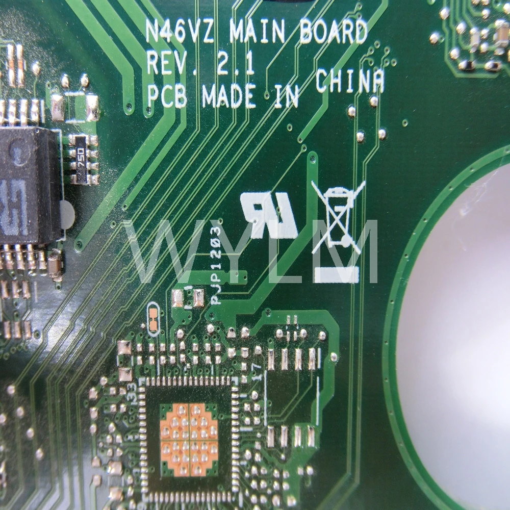 N46VM GT630M 2GB Материнская плата Asus N46V N46VZ N46VB N46VJ материнская для ноутбука 60 N8IMB1400 100%