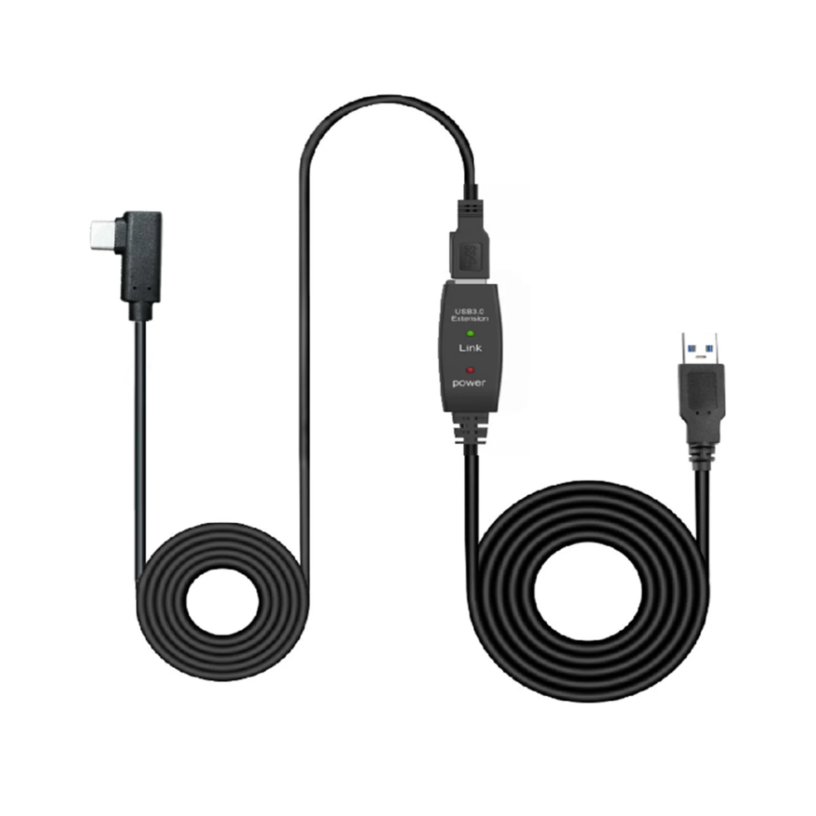 Functional 8M/ 26FT VR Extension Cable USB Stable Data Line for Oculus Quest Link Steam Headset Type A to C | Электроника