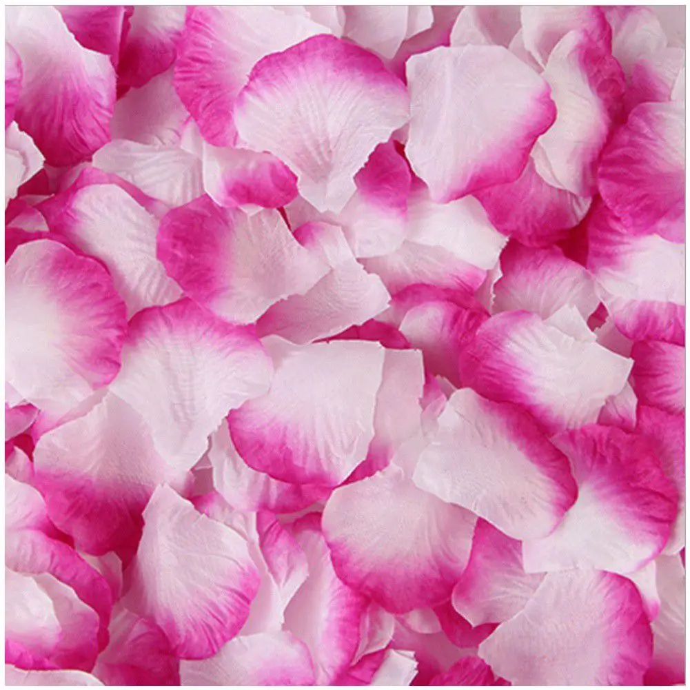 100 шт. Свадебные лепестки для свадебной комнаты Лепестки посыпать Цветы дождь