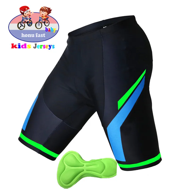 

Summer kids Bicycle Comfortable Underwear Sponge Gel 3D Padded Bike Short Pants child Cycling Shorts pants Kids sports shorts