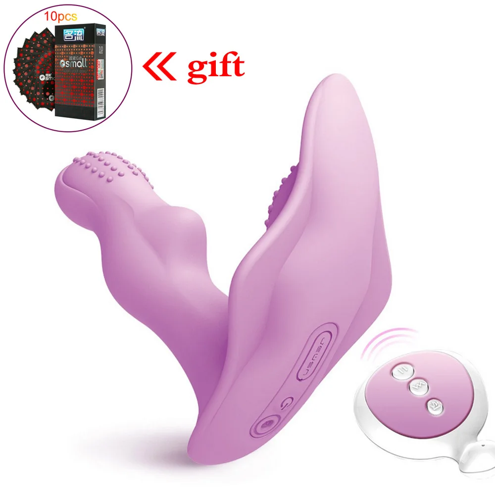 Фаллоимитатор вибратор трусики интимные игрушки для женщин массаж промежности