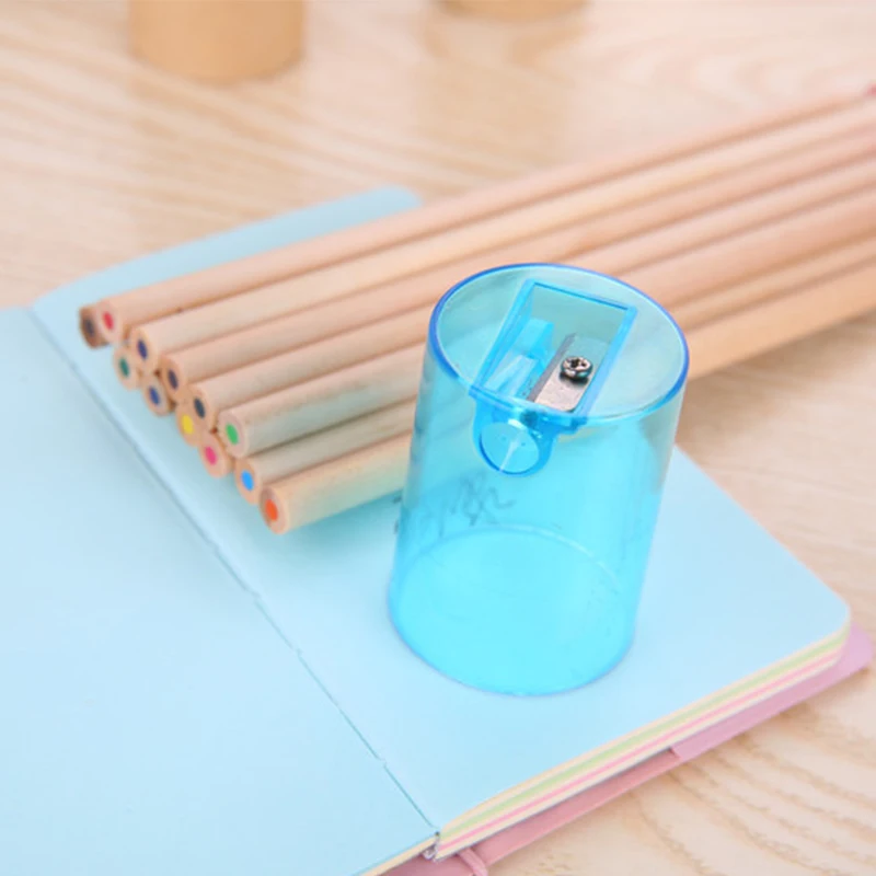 12 шт./кор. 17 8 см в длину деревянный письменный цветные карандаши видов цветов с