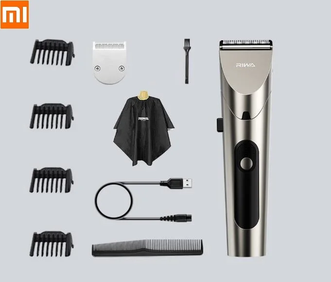 

For Xiaomi Electric variable speed hair clipper simple haircut low Noise Hair Clipper Professional for family Barber