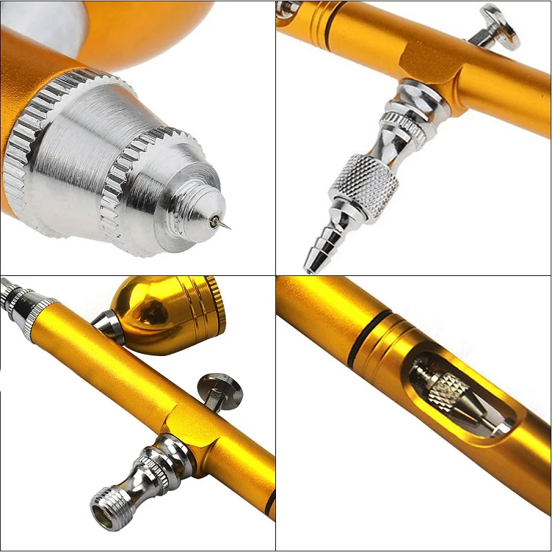 Аэрограф с чистящим набором 0 2 мм 3 5 мм|Пистолеты-распылители| |