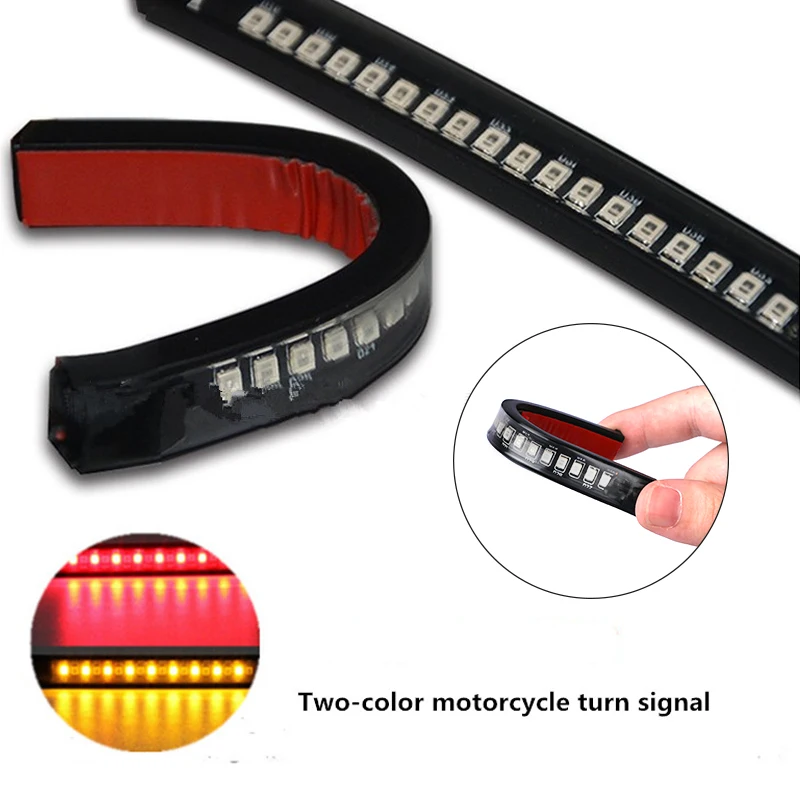 Универсальный задний фонарь для мотоцикла 18 светодиодов стоп сигнал поворота