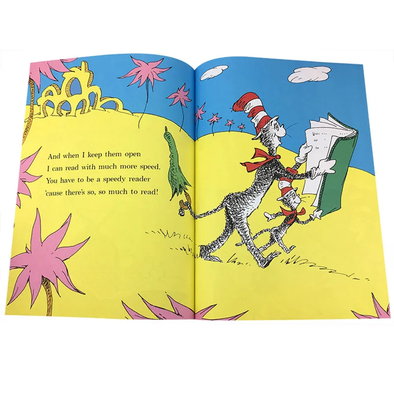 Я могу читать с глазами доктор Сейн Обучающая книга картинками на английском