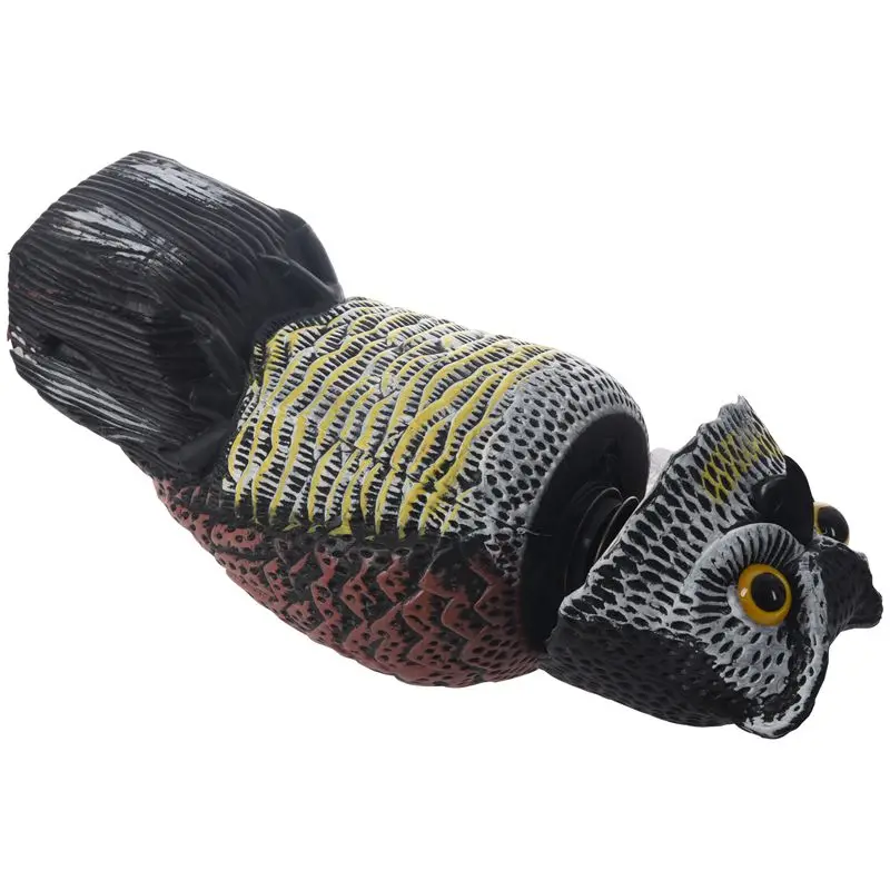 Большая Реалистичная ловушка Совы с вращающейся головкой для борьбы вредителями