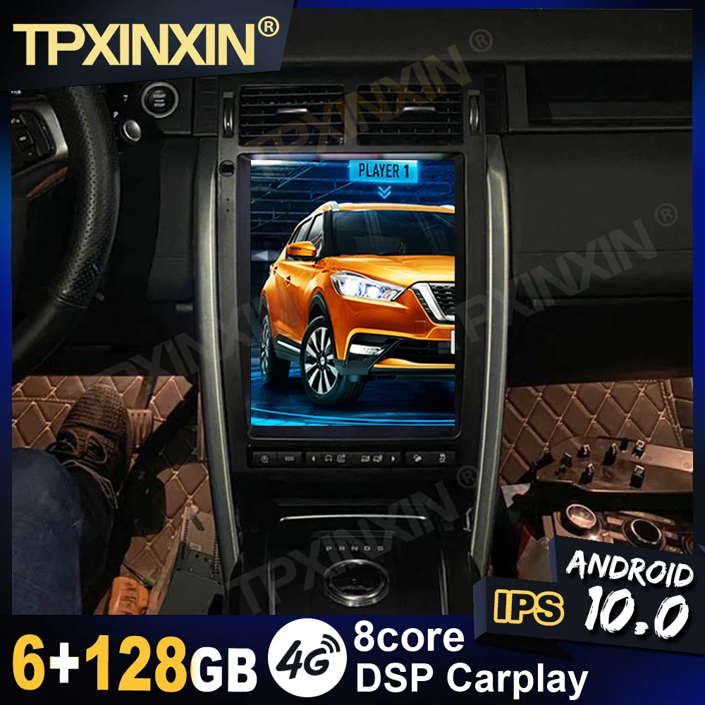 

Android 10 6G+128G For Land Rover discovery Freelander 2015-2019 Carplay DSP Multimedia Player Tape Recorder Video GPS Head Unit