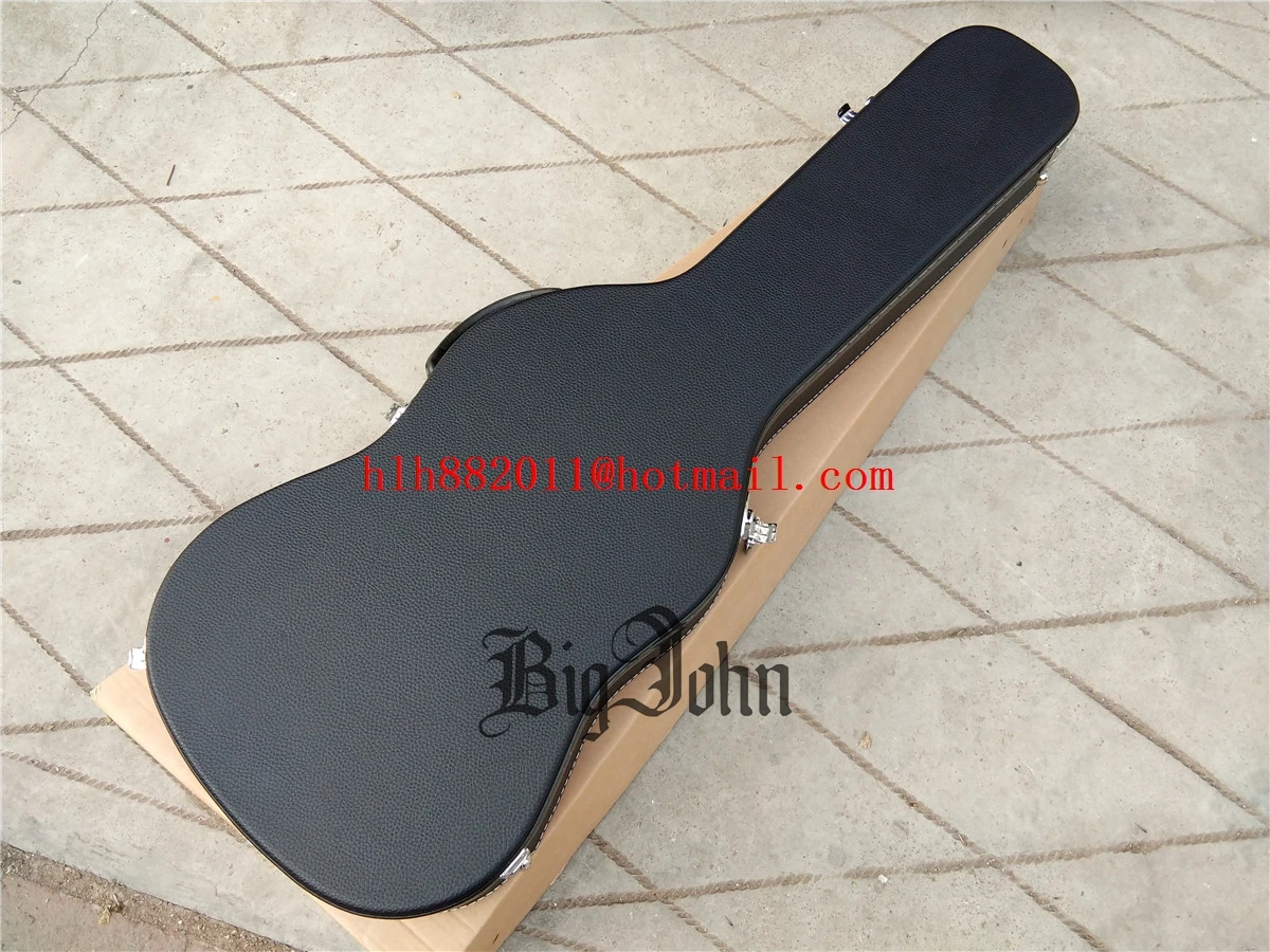Новый большой жесткий чехол для электрогитары John в черном цвете гитары Lp/ST BJH-128 129
