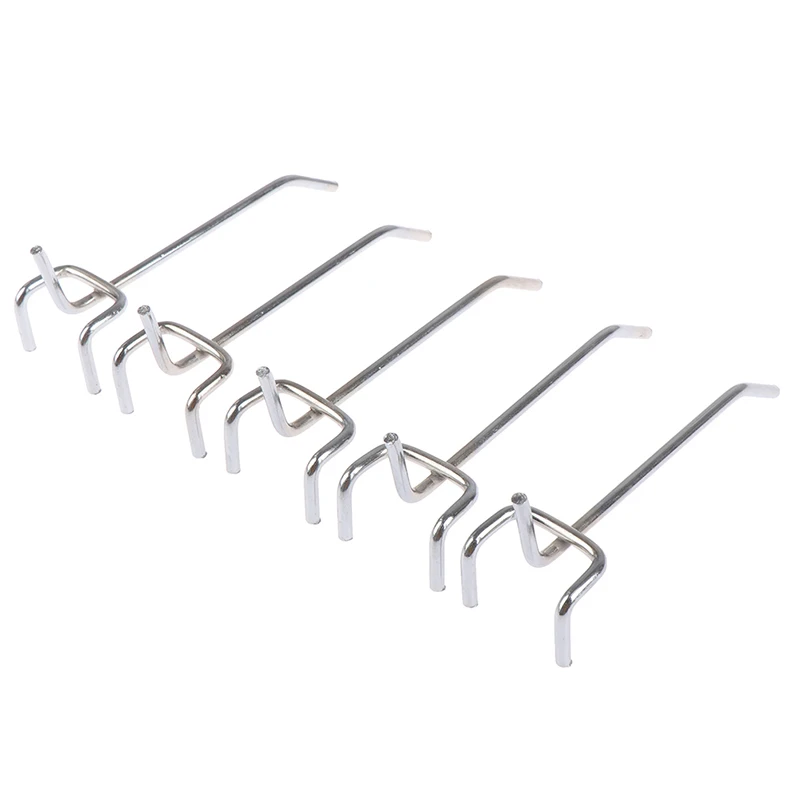5 шт. 10 см панель крючков перфорированная настенная стена для хранения крепление