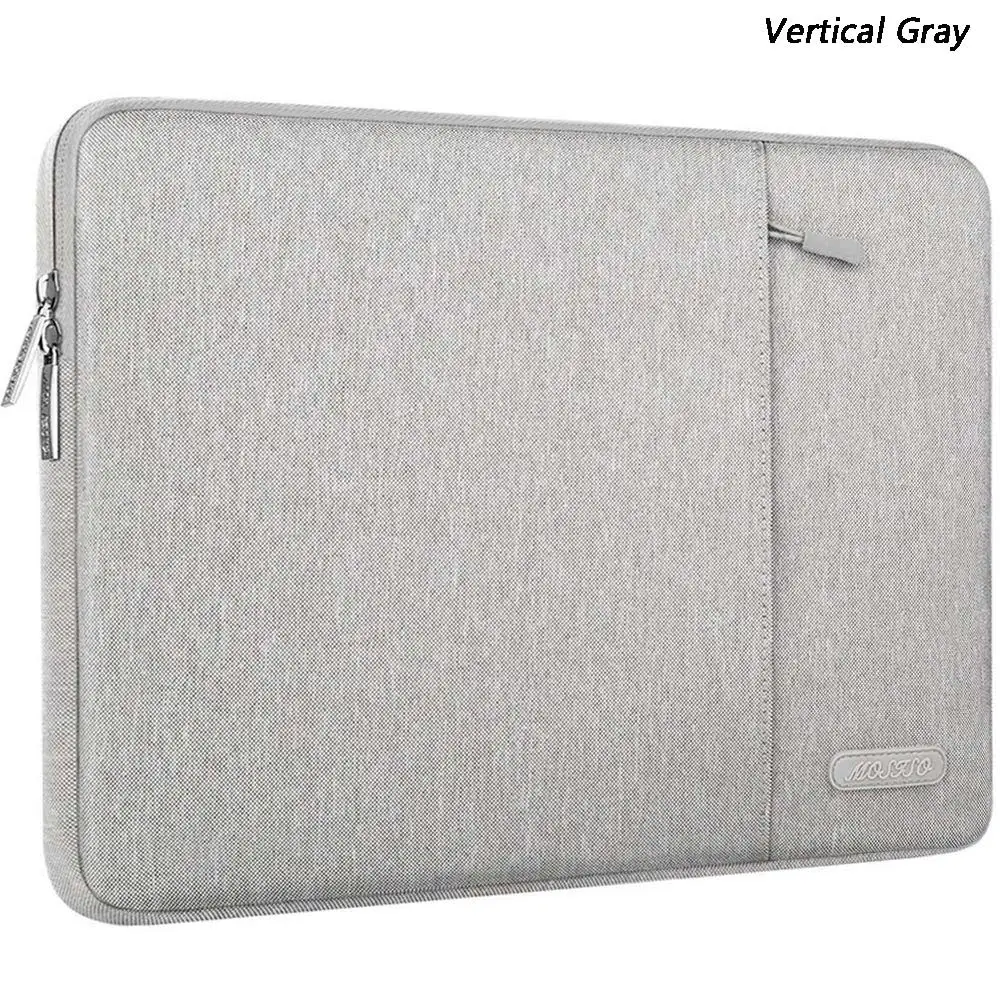 Vertical Gray MOSISO 11 12 13,3 14 15,6 дюймов Сумка для ноутбука сумка для ноутбука Macbook Pro Air 13 чехол для ноутбука Xiaomi Dell hp acer - Цвет: Vertical Gray