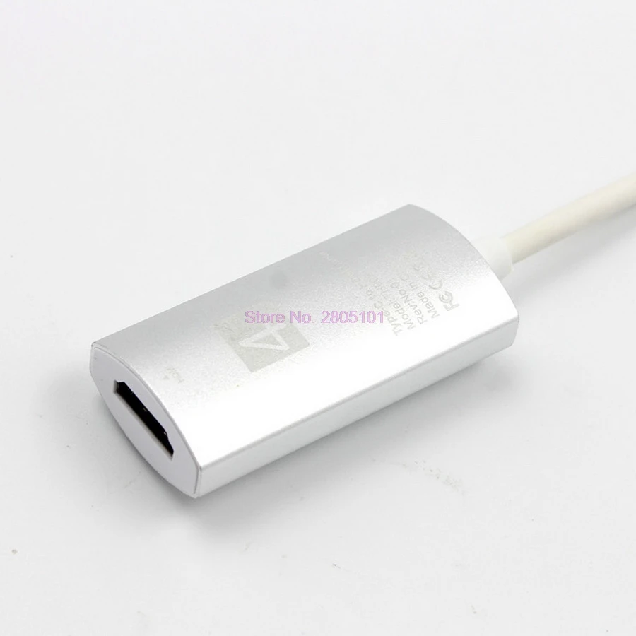 Dhl или fedex 50 шт. USB Type-c к гнезду HDMI-кабель Поддержка 4k 1080p адаптер для Macbook Lumia |