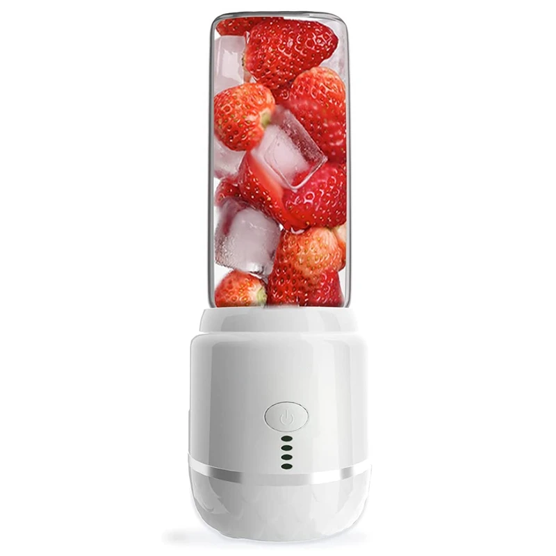 

Portable Blender,Personal Size Blender USB Rechargeable,For Shakes And Smoothies,15Oz Jucie Cup For Travel,Office,Home