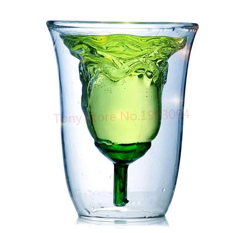 10 шт. романтическая влюбленная Роза бокал для пива 180 мл вина шампанского с