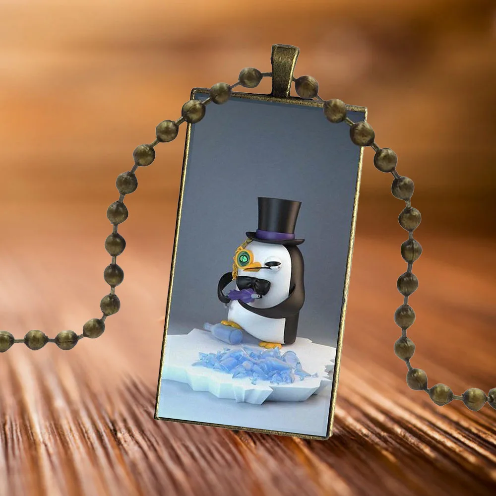 Из мультфильма Время приключений Гюнтера ожерелье с цитатой со стальным