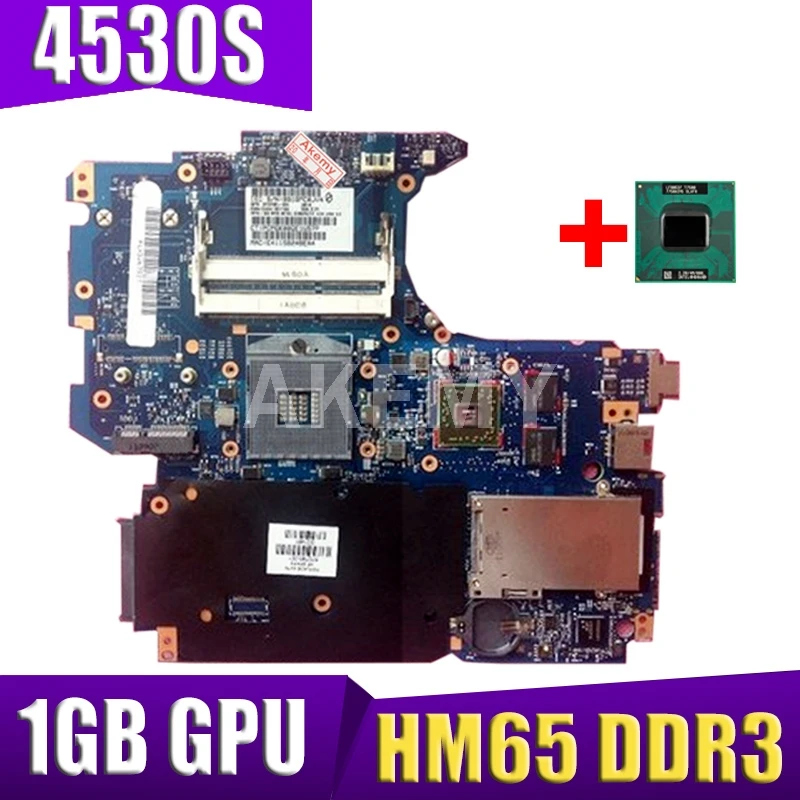 

670795-001 658343-001 для HP Probook 4530s 4730s Материнская плата ноутбука 6050A2465501-MB-A02 HM65 DDR3 1GB GPU