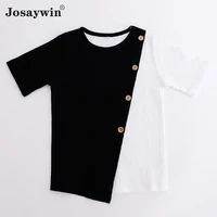 hot style kids clothes t shirt baby girls boys clothes o neck short sleeves fashion patchwork children t shirt girls boys tops