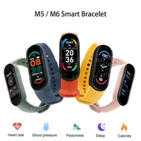 m6 sports smart watch bracelet with heart rate and blood pressure monitor m5