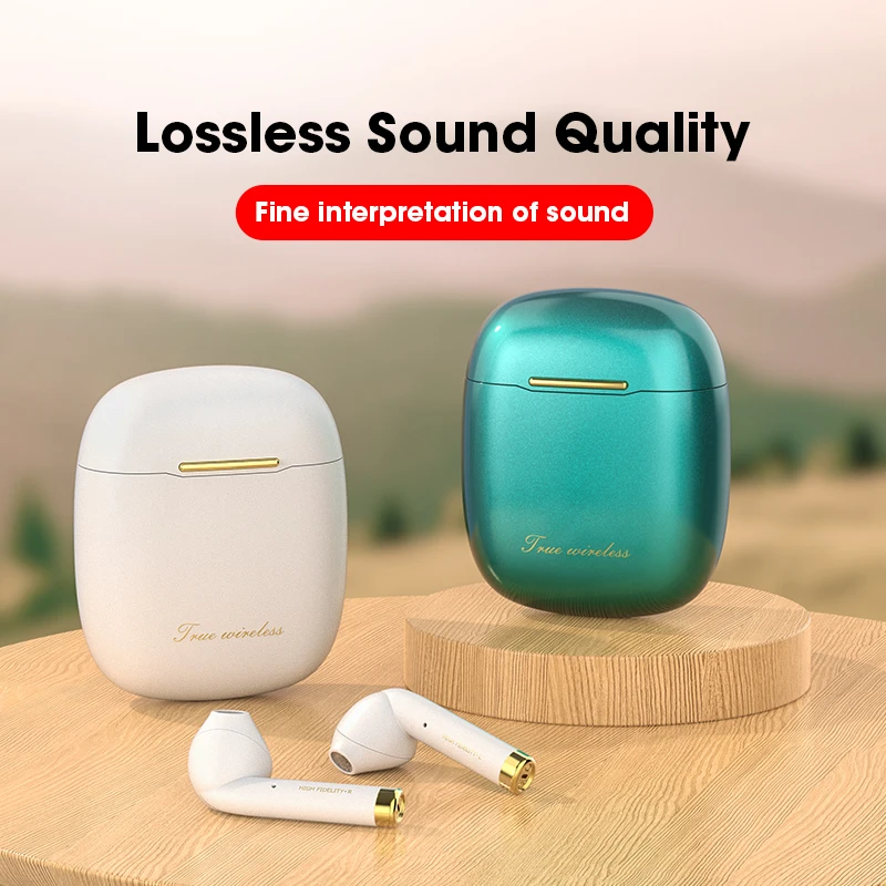 Bluetooth наушники Бесплатная беспроводные TWS Наушники Hi Fi SBC зарядный чехол для Xiaomi