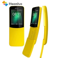 nokia 8110 4g 2018 refurbished original nokia 8110 2018 mobile cell phone unlocked high quality 4g free shipping