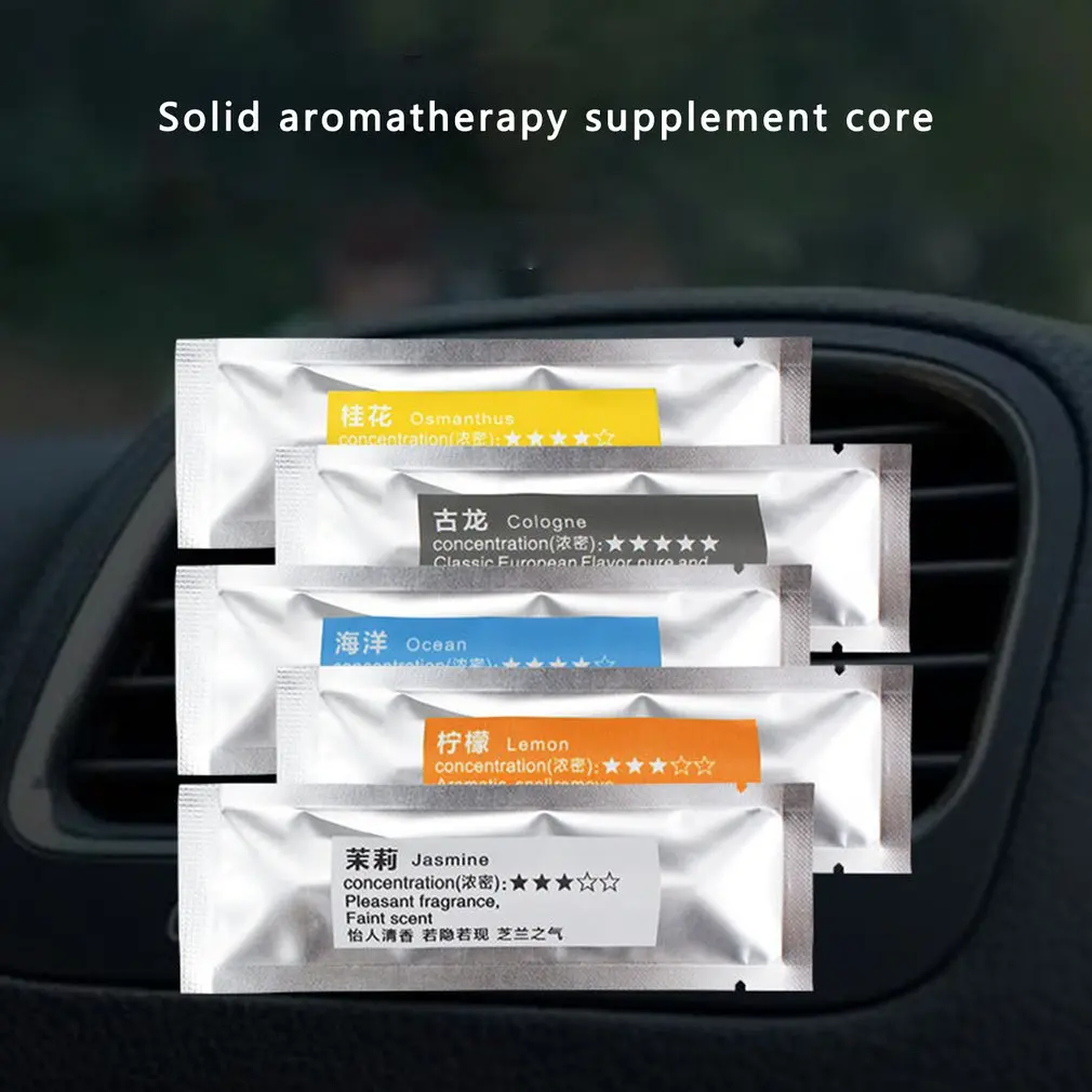 

Ароматерапевтическая палочка для автомобильного воздуховода, твердый зажим для парфюма, Ароматерапевтический стержень