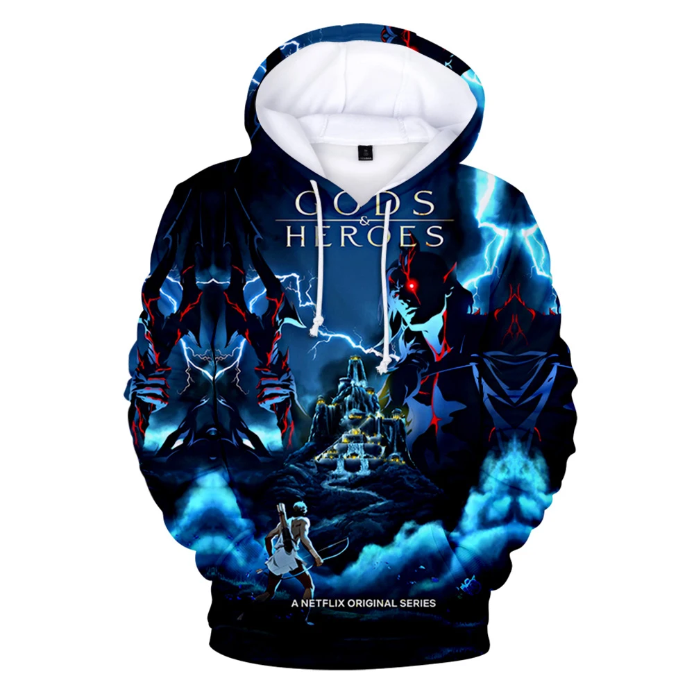 

Blood Of Zeus 3D Hoodies Children Casual Hoody 2021 New Casual Men / Women Clothes Children Hoodies Anime Clothes