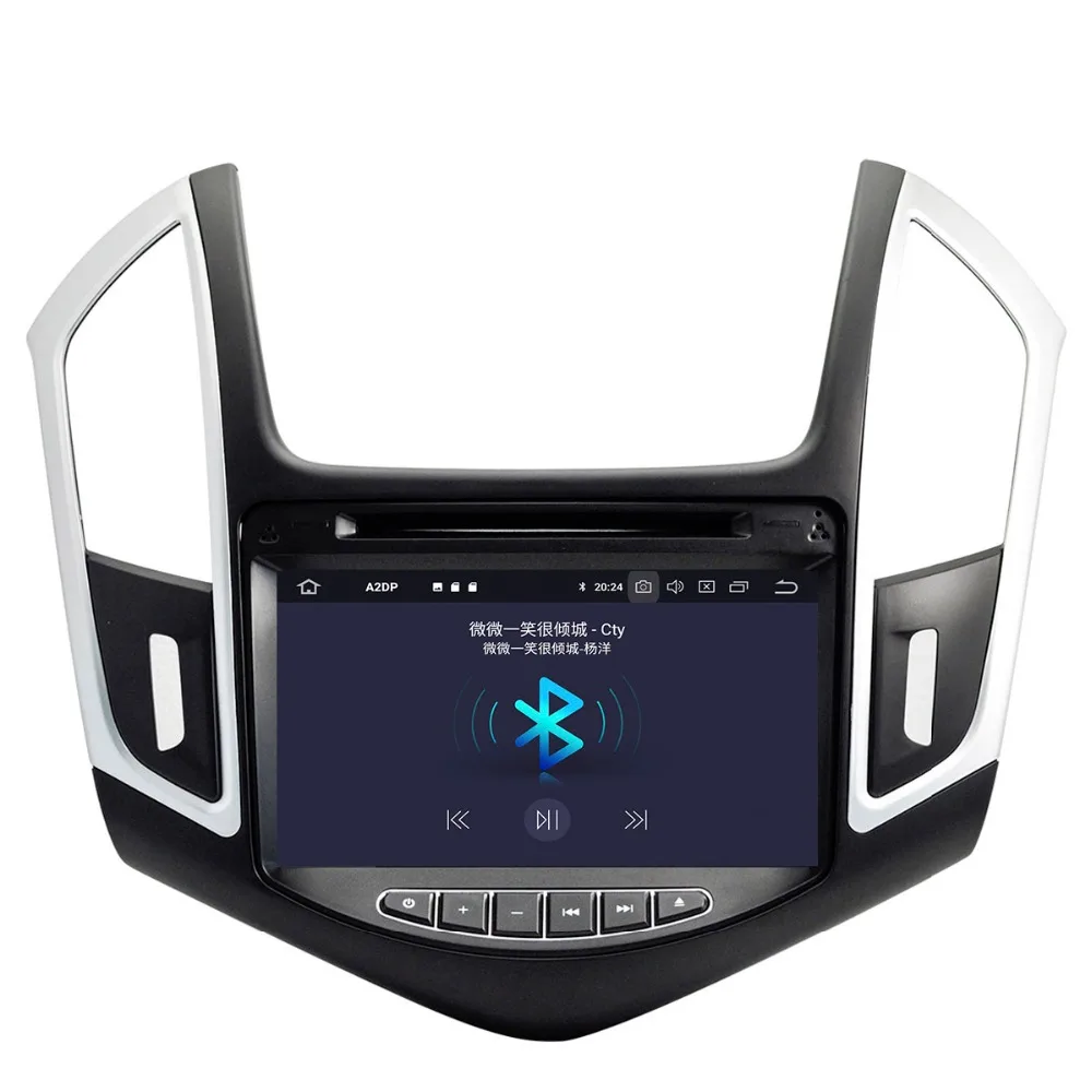 PX6 4+ 64 Android 9,0 автомобильный dvd для Chevrolet Cruze 2013 gps навигация Радио Видео Стерео мультимедийный плеер BT головное устройство